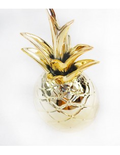Statuetta Ananas color oro 2