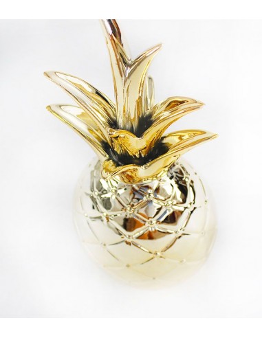 Statuetta Ananas small color oro