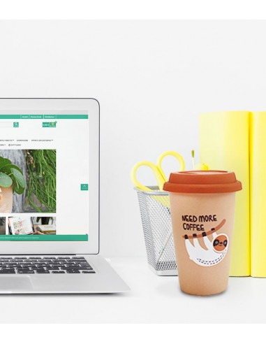 Tazza ufficio color cappuccino