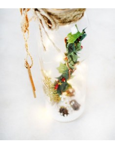 Vasetto luminoso con ghirlanda 2