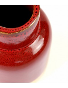 Vaso in ceramica M bicolor...