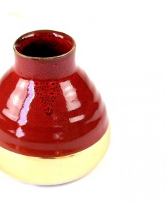 Vaso in ceramica S bicolor...