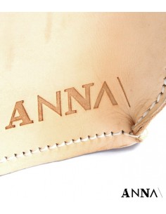 ANNA vaso in pelle cognac 2