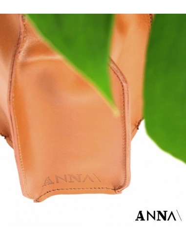 ANNA vaso in pelle naturale