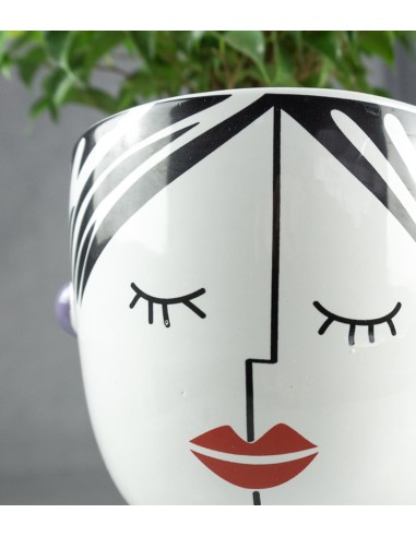 Graziosa | Vaso per piante con viso...