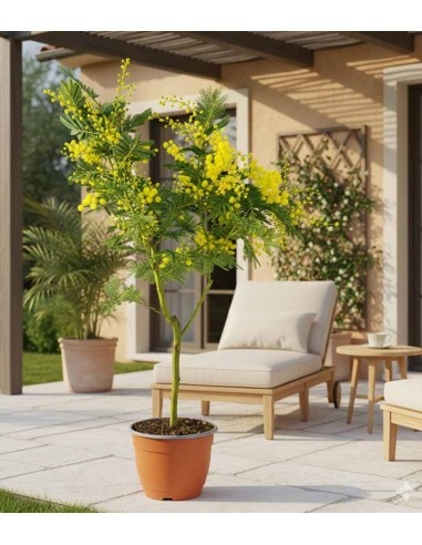 Pianta di mimosa ad alberello | 80 cm
