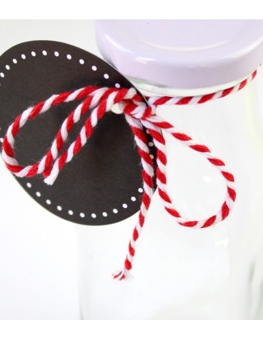 Bottiglia in vetro trasparente S