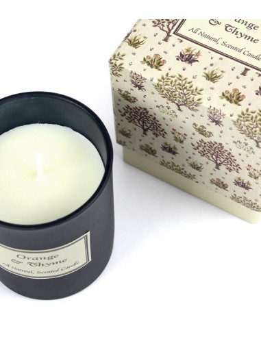 Candela profumata  Arancia e Timo