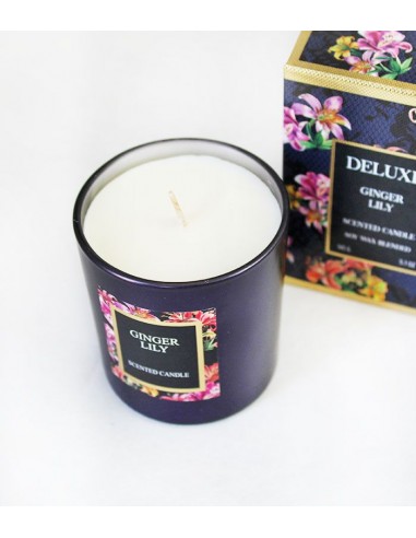 Candela profumata al ginger e giglio