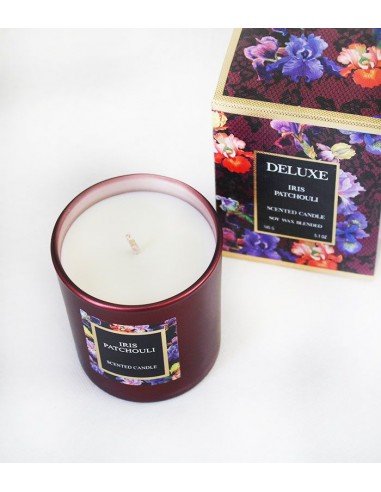 Candela profumata iris e patchouli