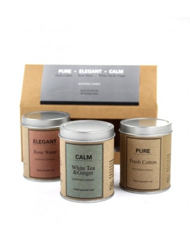 Candele Profumate Tris