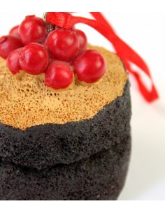 Cupcake da appendere con ribes