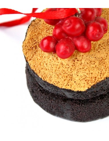 Cupcake da appendere con ribes