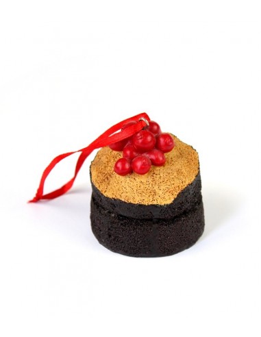 Cupcake da appendere con ribes