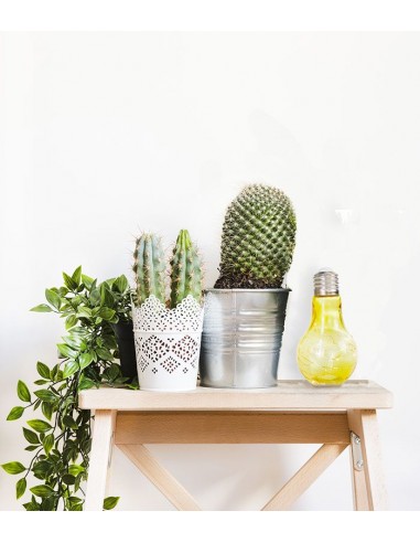 Lampadina in vetro giallo con led