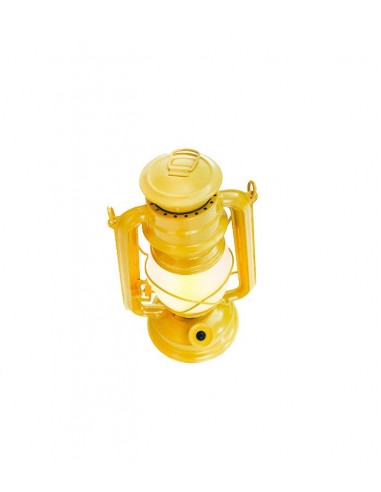 Lanterna gialla con effetto fiamma