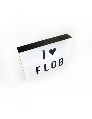 Lightbox con lettere