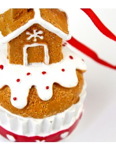 Mini cupcake casetta marzapane