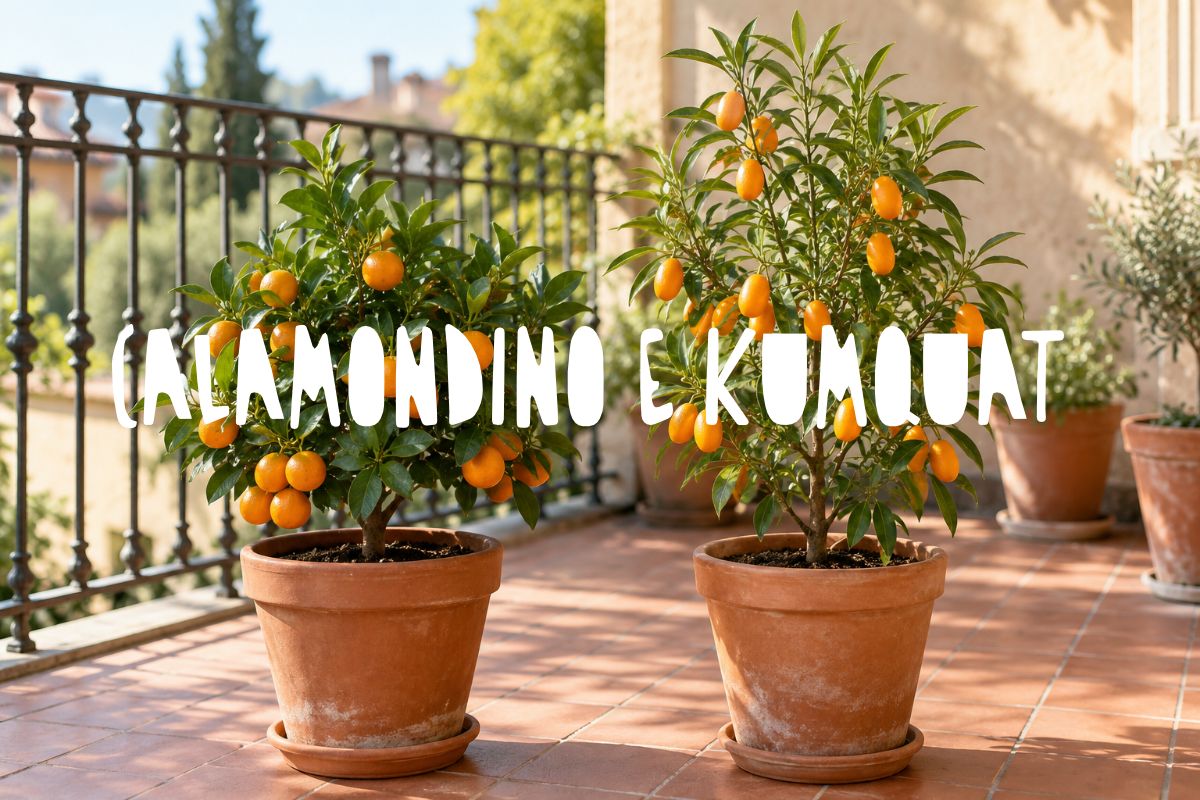 Calamondino e kumquat: coltivare agrumi in vaso anche d'inverno