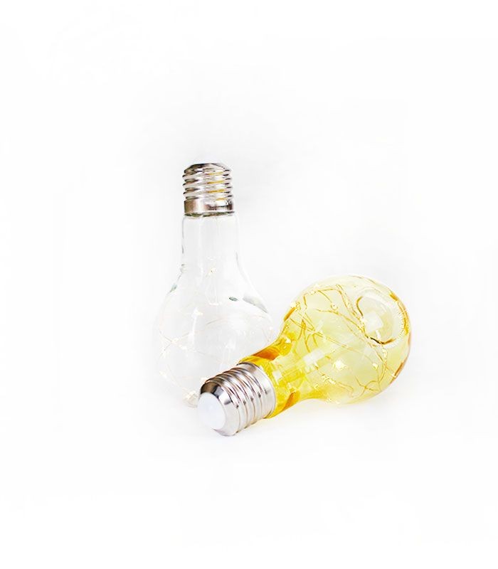 Lampadina in vetro con led